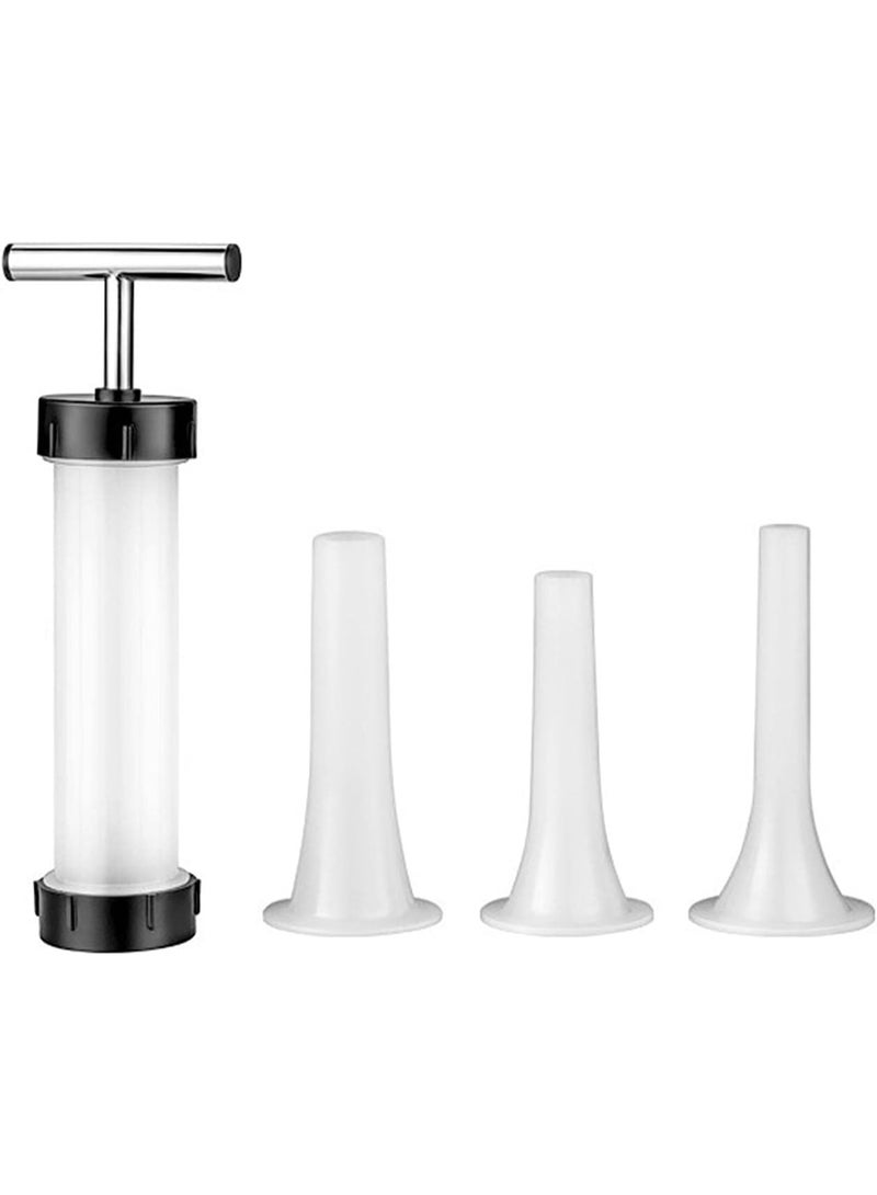 صانعة سلامي يدوية - آلة حشو سجق - آلة حشو سجق منزلية - آلة حشو سجق منزلية الصنع، اصنع أنواعًا مختلفة من السجق بسهولة في المنزل - Image 2